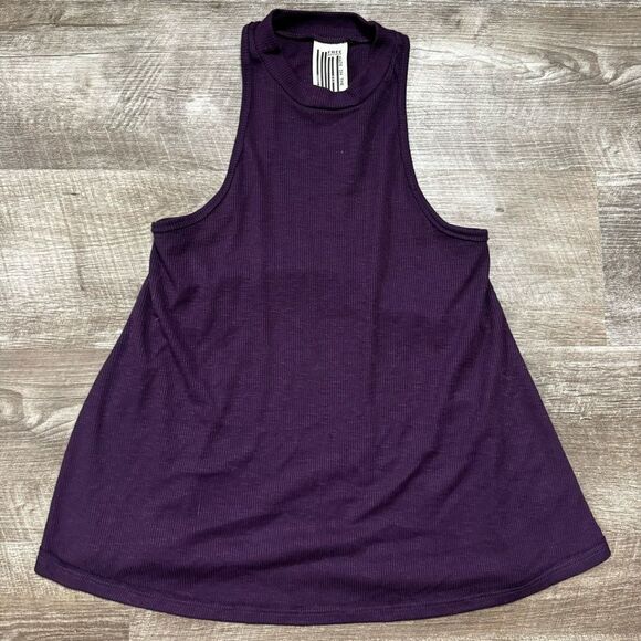 Free People Purple Sleeveless Shirt Size XS - Picture 1 of 7